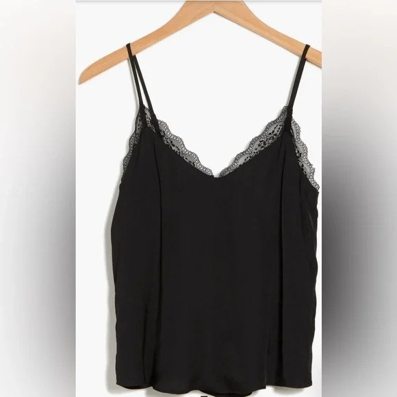 Bundle. Melrose And Market Black/ivory Lace Cami. Size XS - Picture 3 of 5